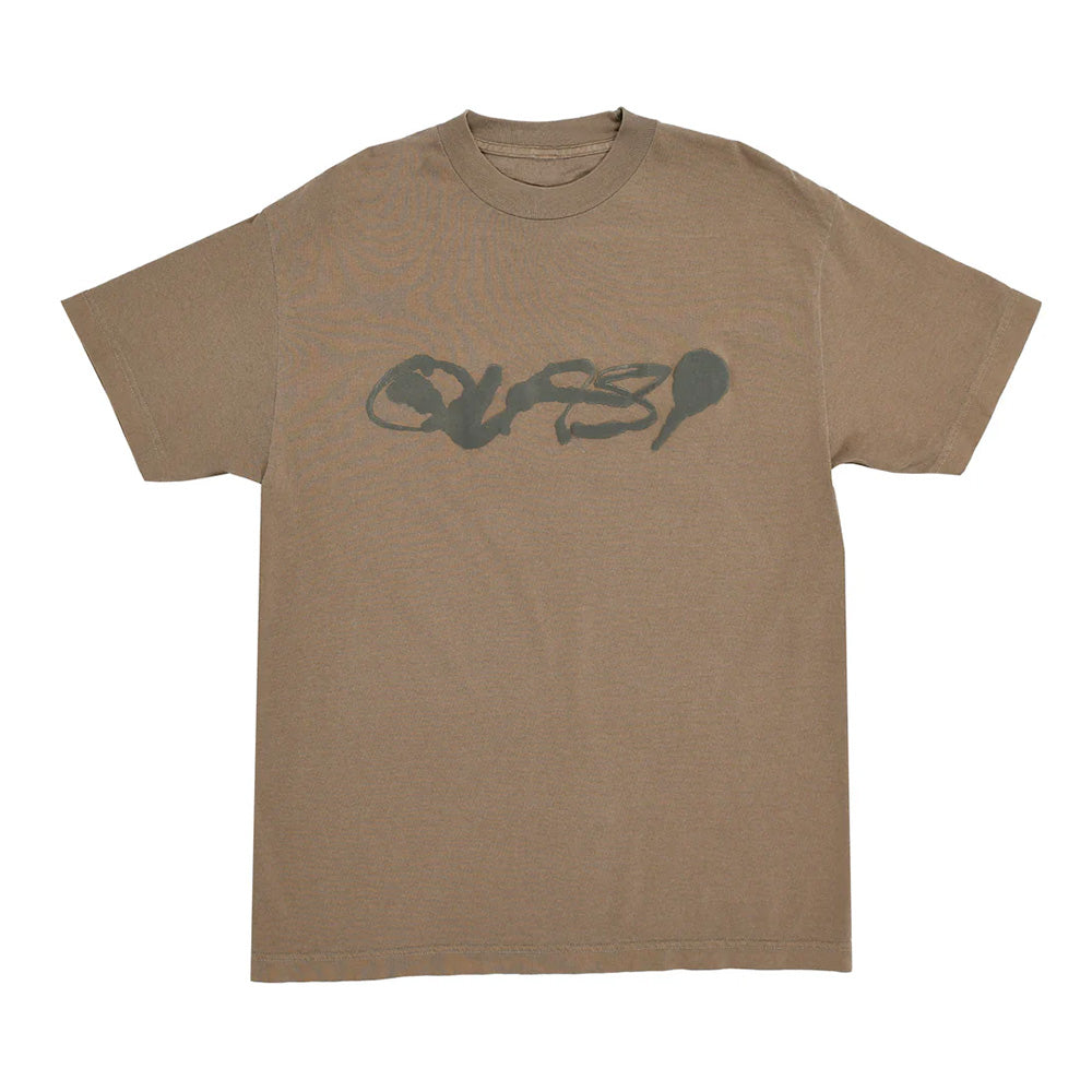 QUASI BLOT TEE BROWN