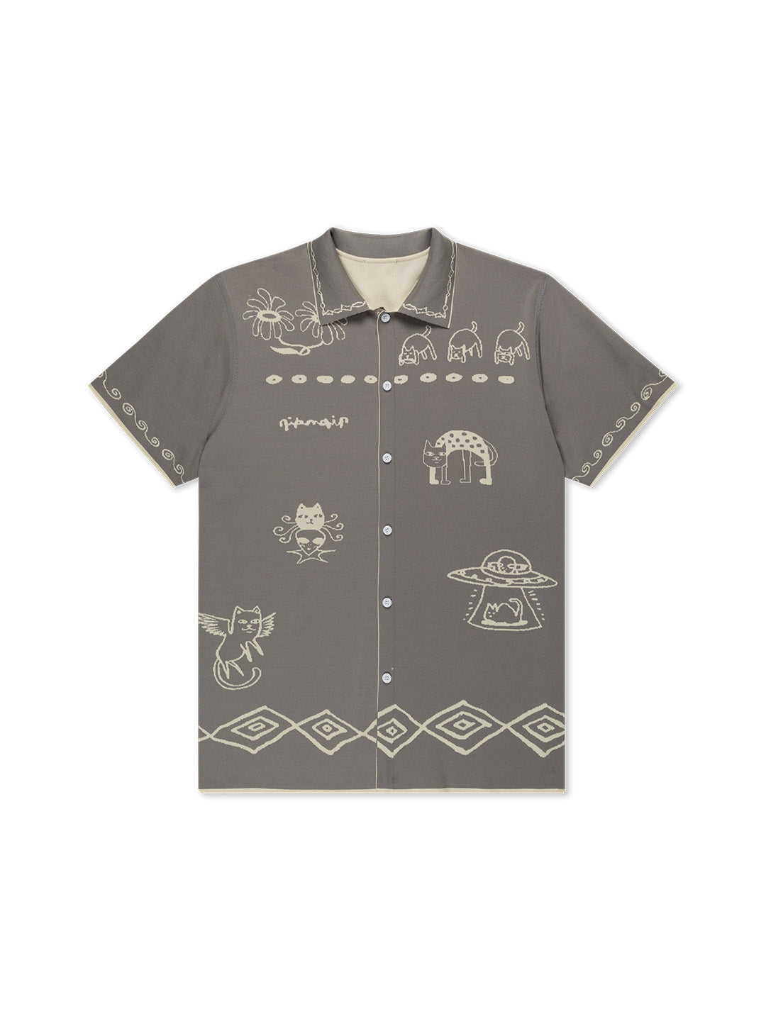 Blonded Reversible Button Up Multi