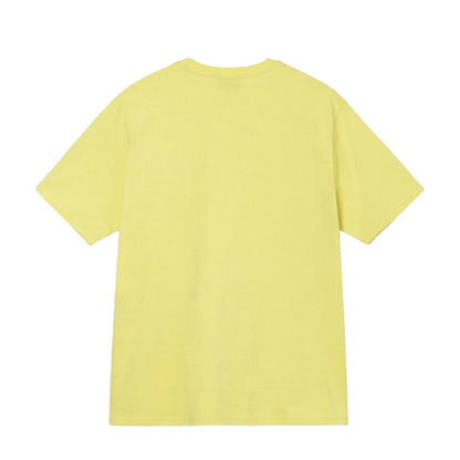 STUSSY SQUARED TEE YELLOW