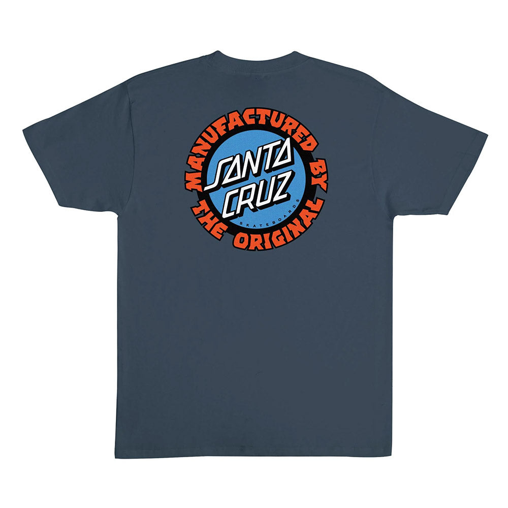 SANTA CRUZ SPEED MFG TEE NAVY