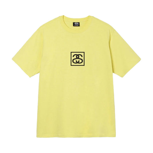 STUSSY SQUARED TEE YELLOW