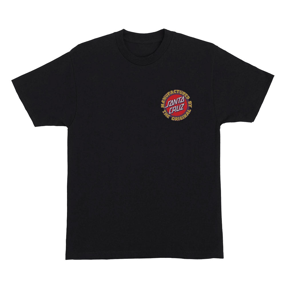 SANTA CRUZ SPEED MFG TEE BLACK