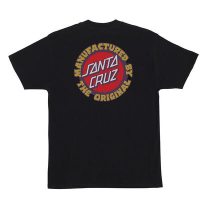 SANTA CRUZ SPEED MFG TEE BLACK