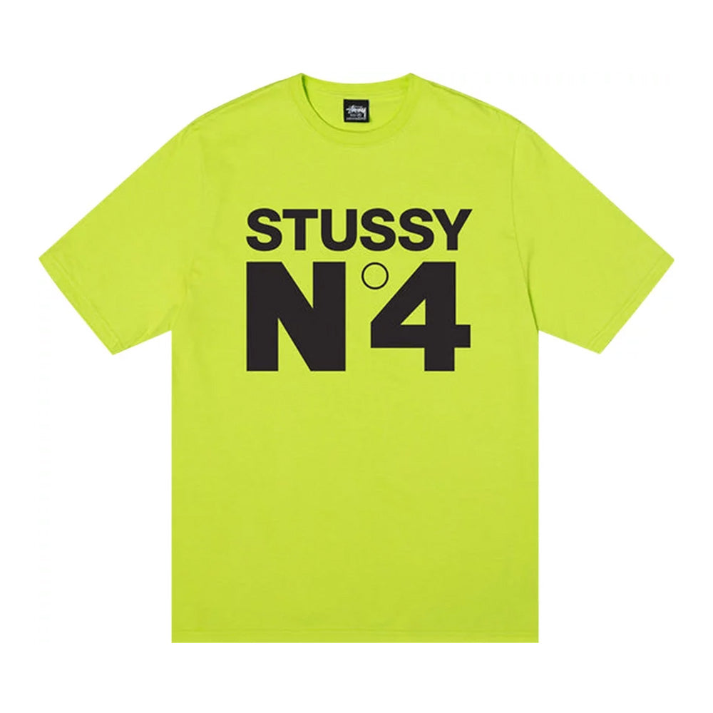 STUSSY NO.4 TEE YELLOW