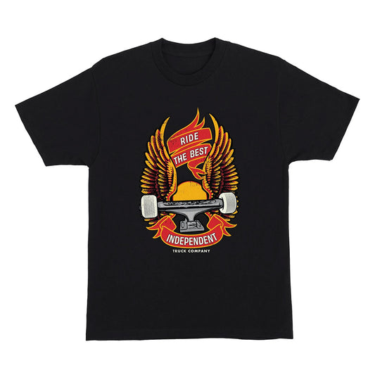 INDEPENDENT RIDE FREE TEE BLACK