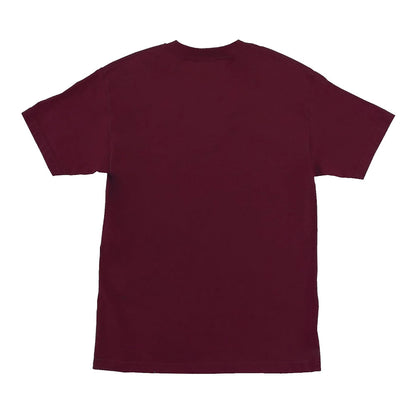 INDEPENDENT RIDE FREE TEE BURGUNDY