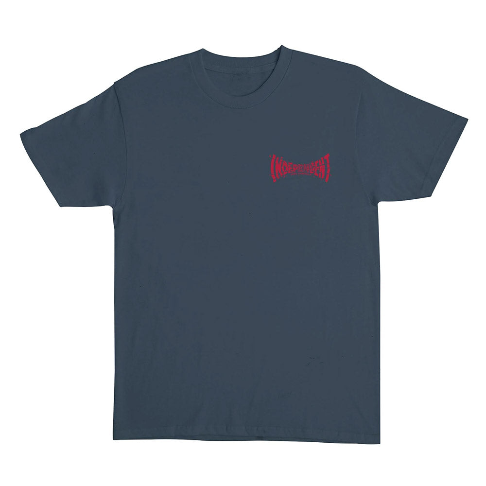 INDEPENDENT SHATTER SPAN TEE NAVY