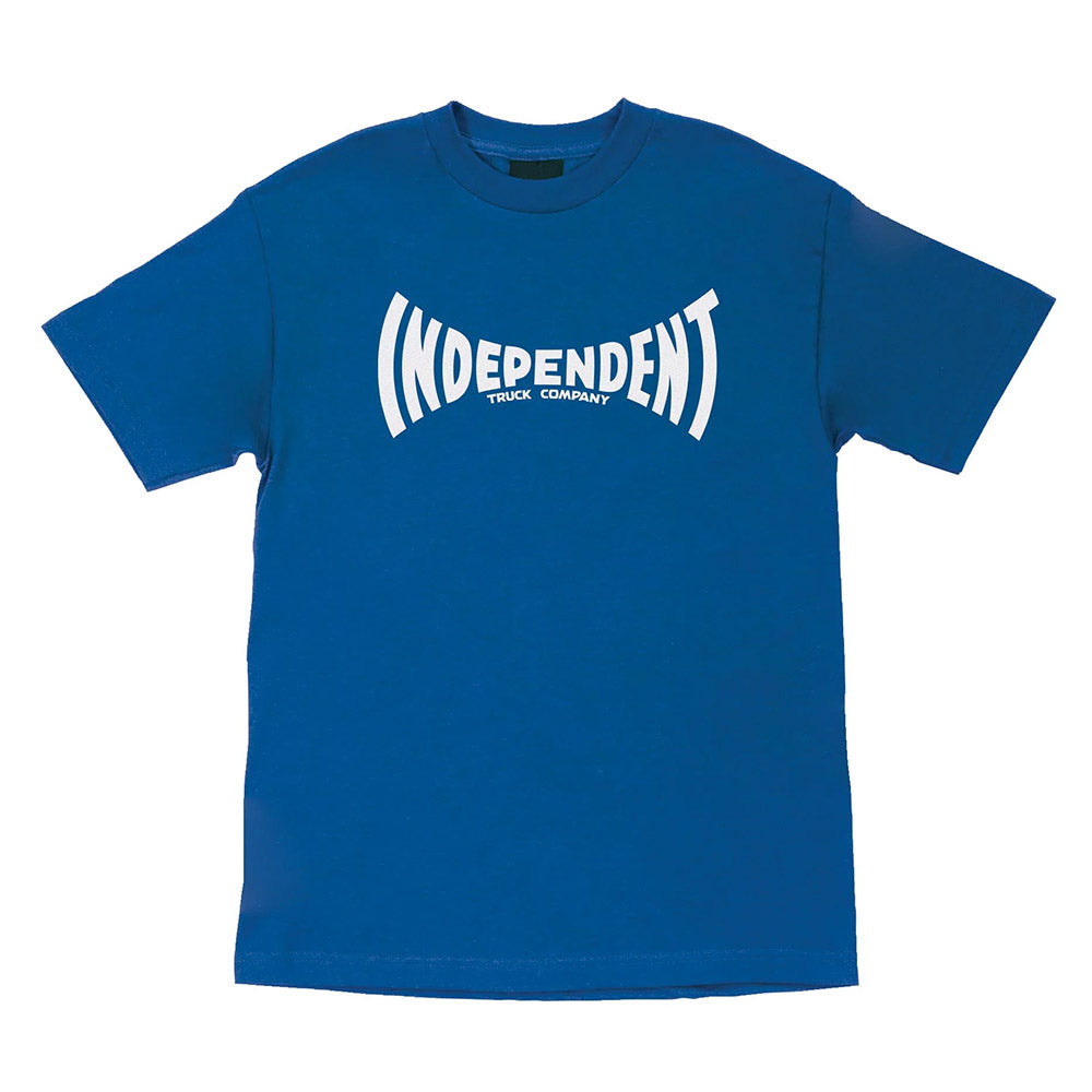 INDEPENDENT SPAN TEE BLUE