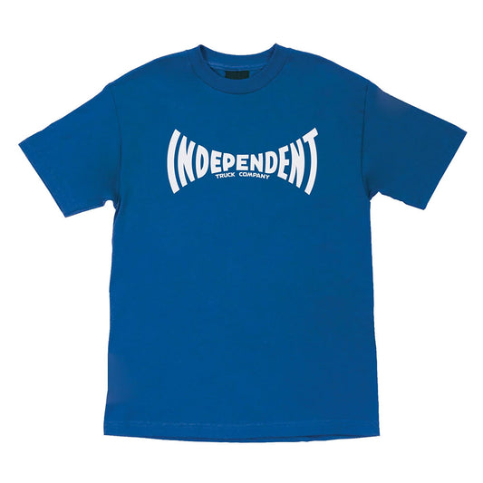 INDEPENDENT SPAN TEE BLUE