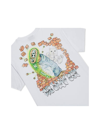 Karate Kat Tee White