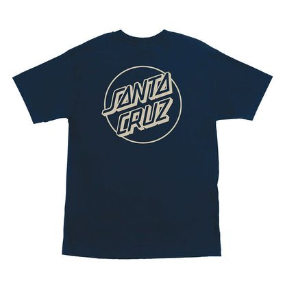 SANTA CRUZ OPUS DOT TEE NAVY