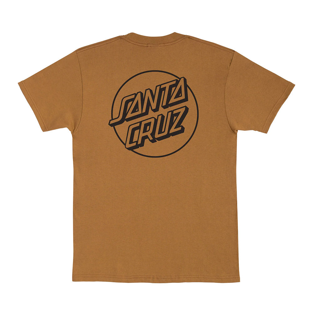 SANTA CRUZ OPUS DOT TEE CARAMEL