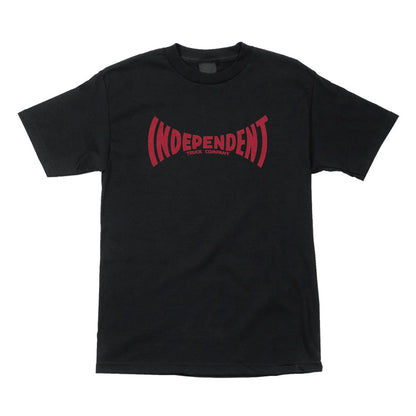 INDEPENDENT SPAN TEE BLACK