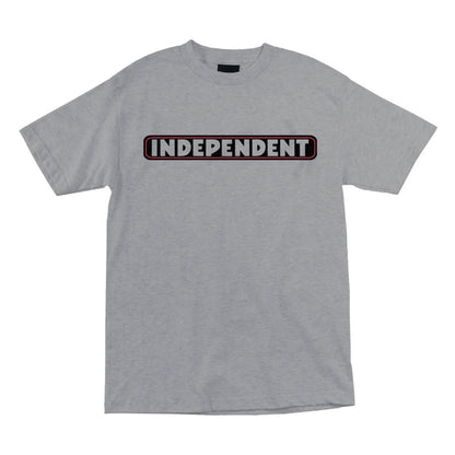 INDEPENDENT BAR LOGO TEE GREY