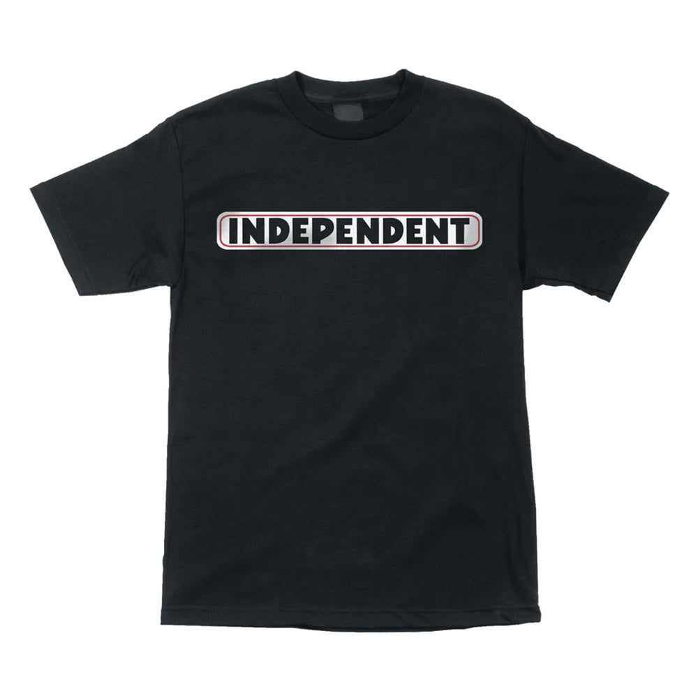 INDEPENDENT BAR LOGO TEE BLACK