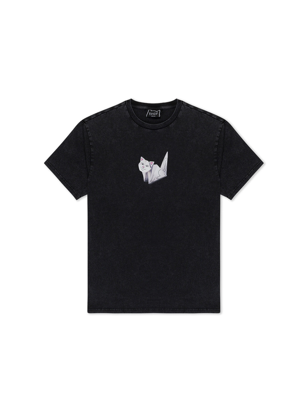 Origami Tee Black