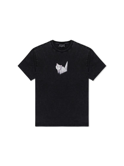 Origami Tee Black