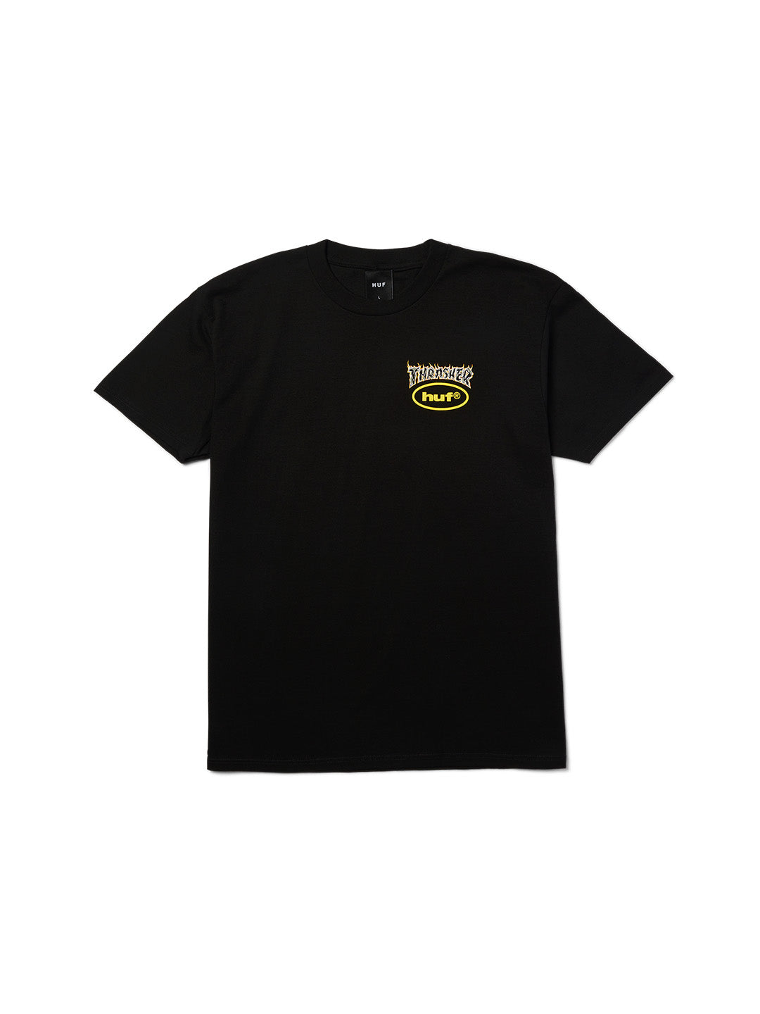 Huf X Thrasher Meltdown Tee Black