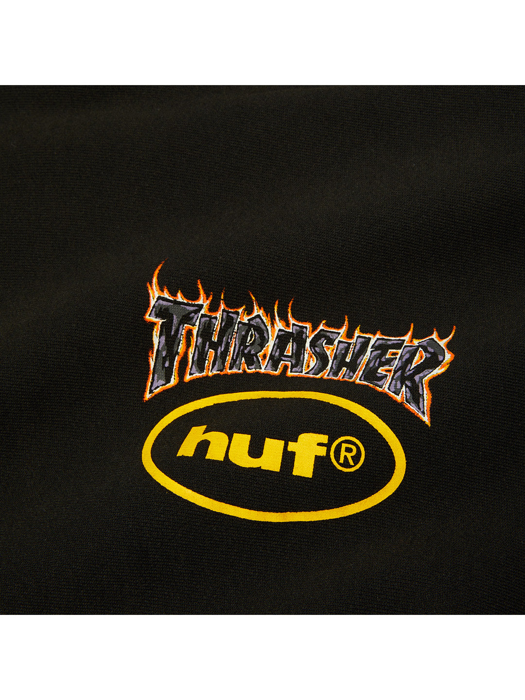 Huf X Thrasher Meltdown Heavyweight Hoodie