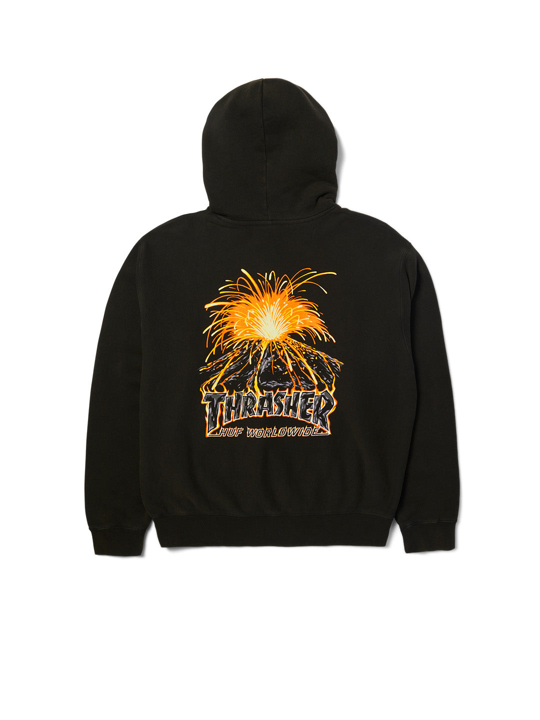 Huf X Thrasher Meltdown Heavyweight Hoodie