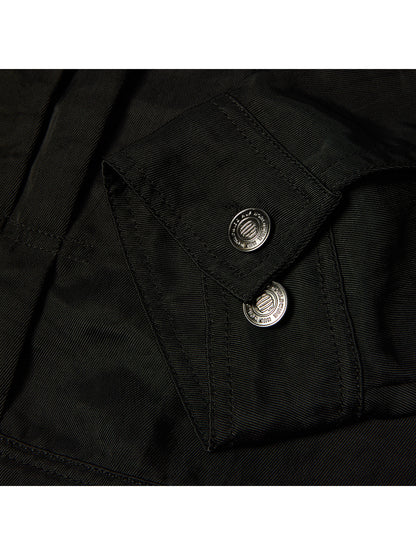 Huf X Thrasher Trucker Jacket Black