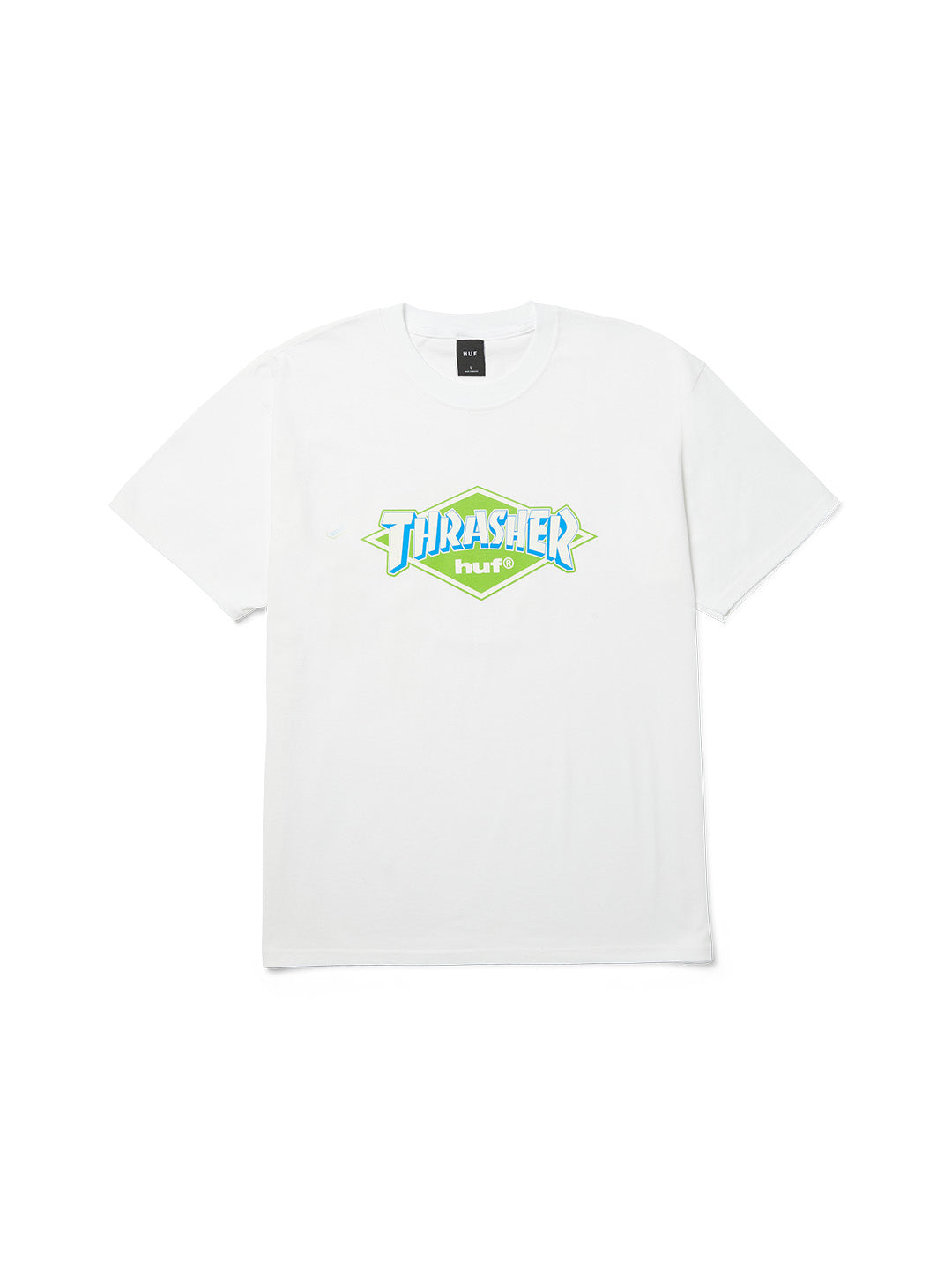 Huf X Thrasher Logo Tee White
