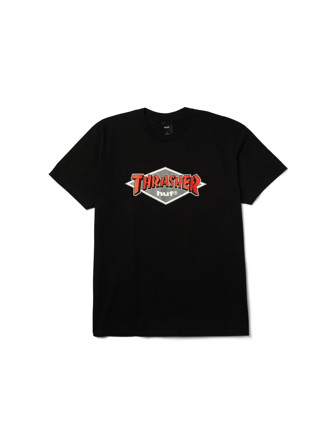 Huf X Thrasher Logo Tee Black