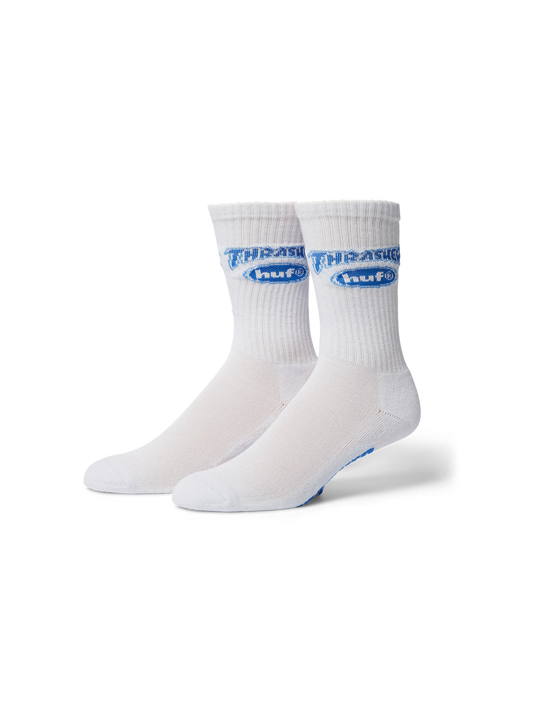 Huf X Thrasher Logo Sock White