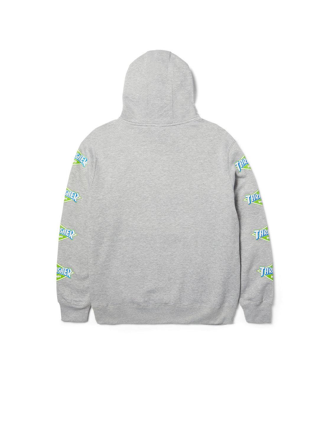 Huf X Thrasher Logo Hoodie Grey