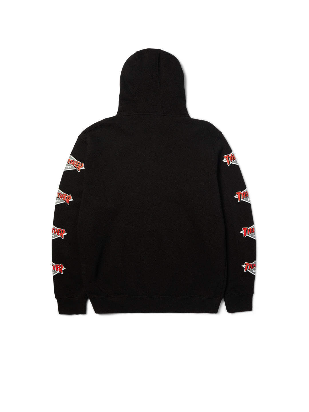 Huf X Thrasher Logo Hoodie Black