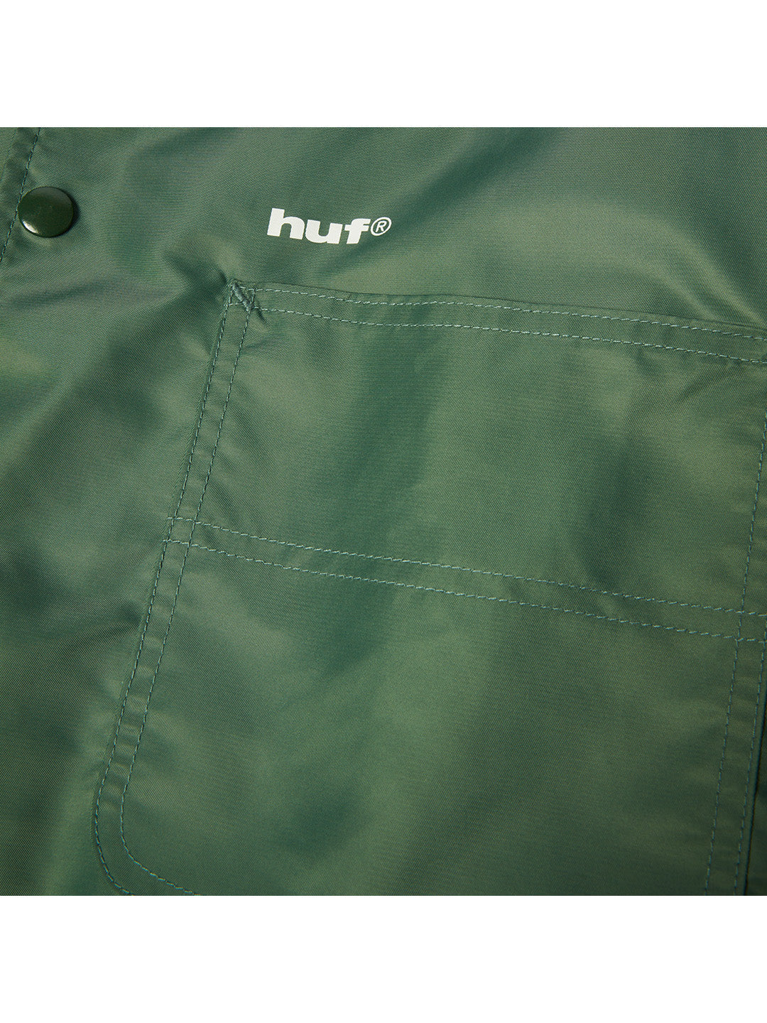 Huf X Thrasher Logo Jacket Dark Green