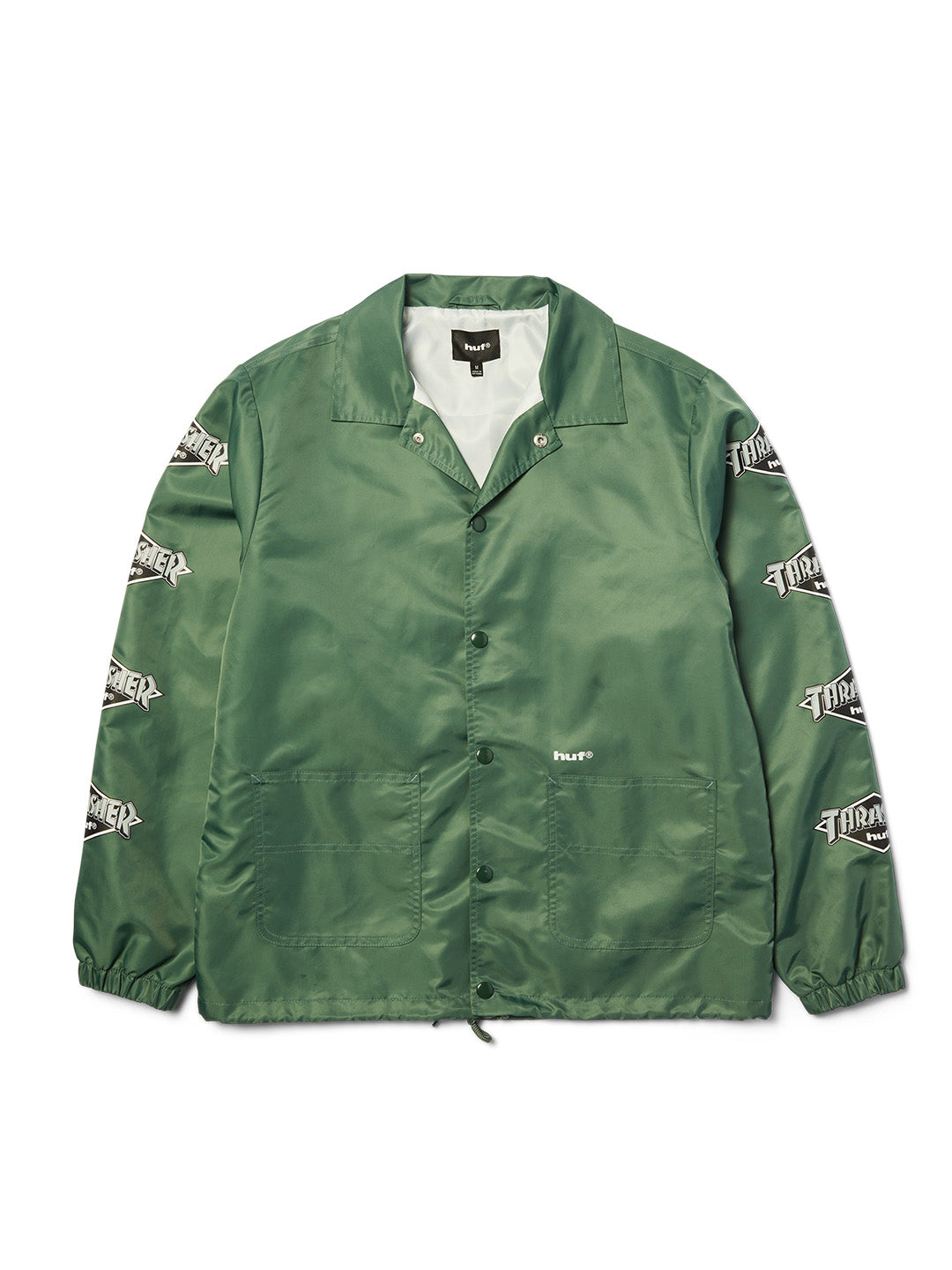 Huf X Thrasher Logo Jacket Dark Green