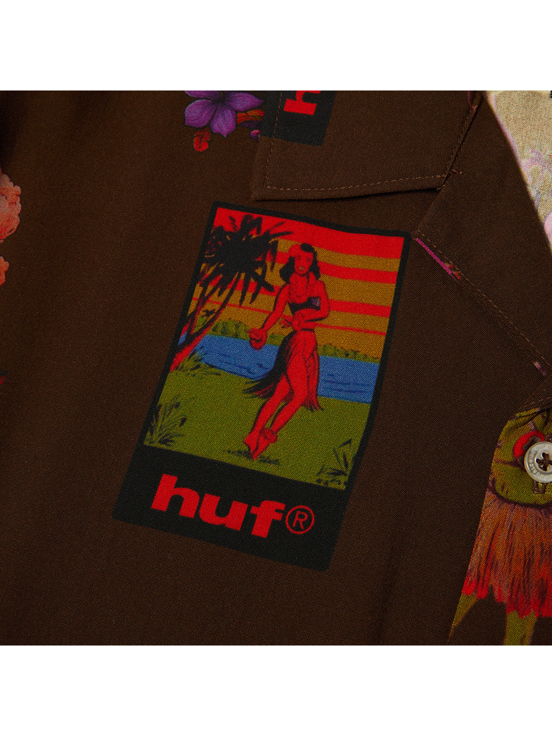 Huf X Thrasher Hawaiian Shirt Multi