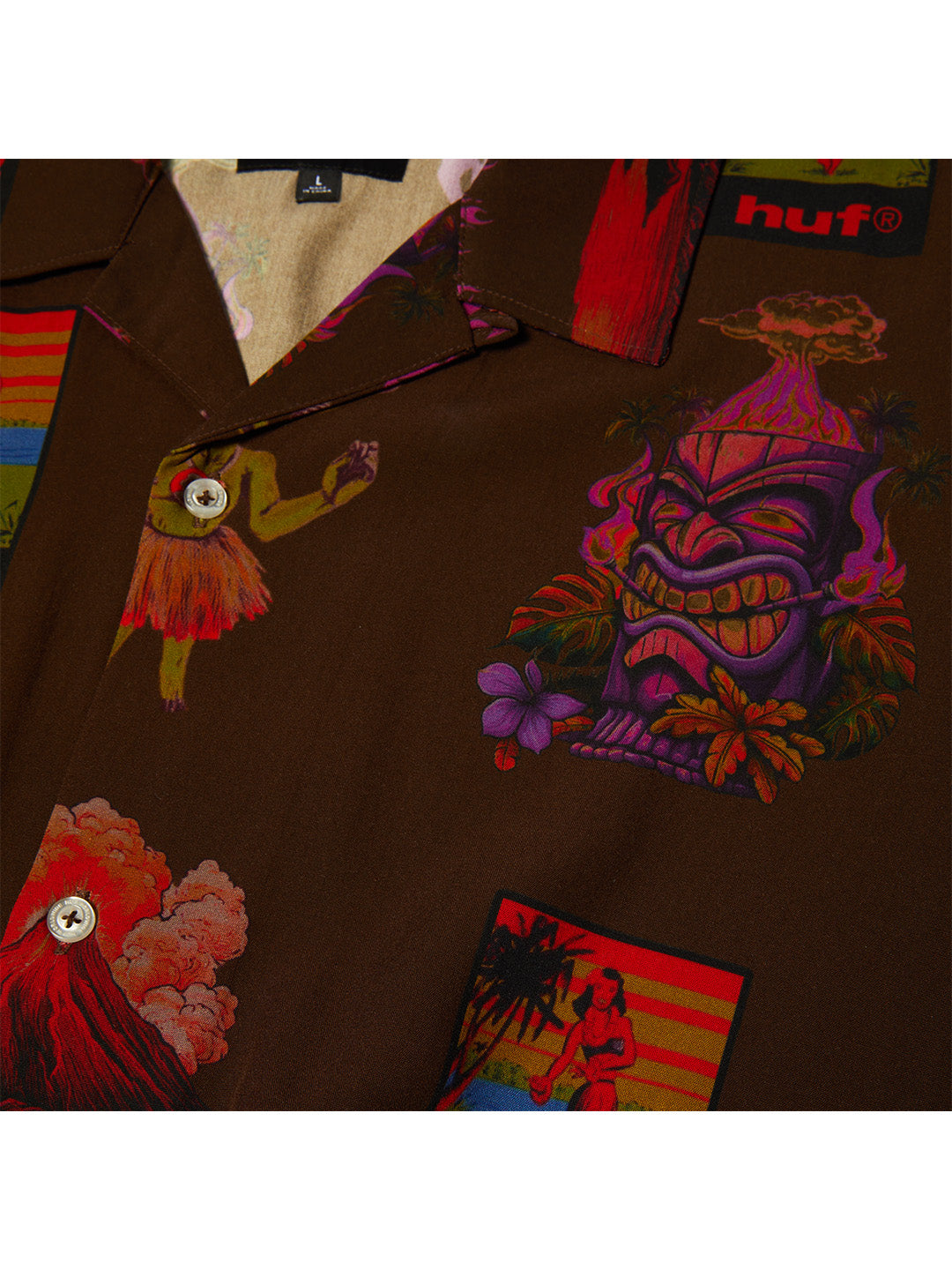 Huf X Thrasher Hawaiian Shirt Multi
