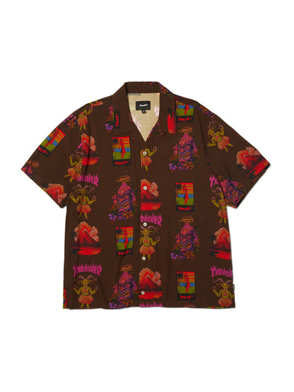 Huf X Thrasher Hawaiian Shirt Multi