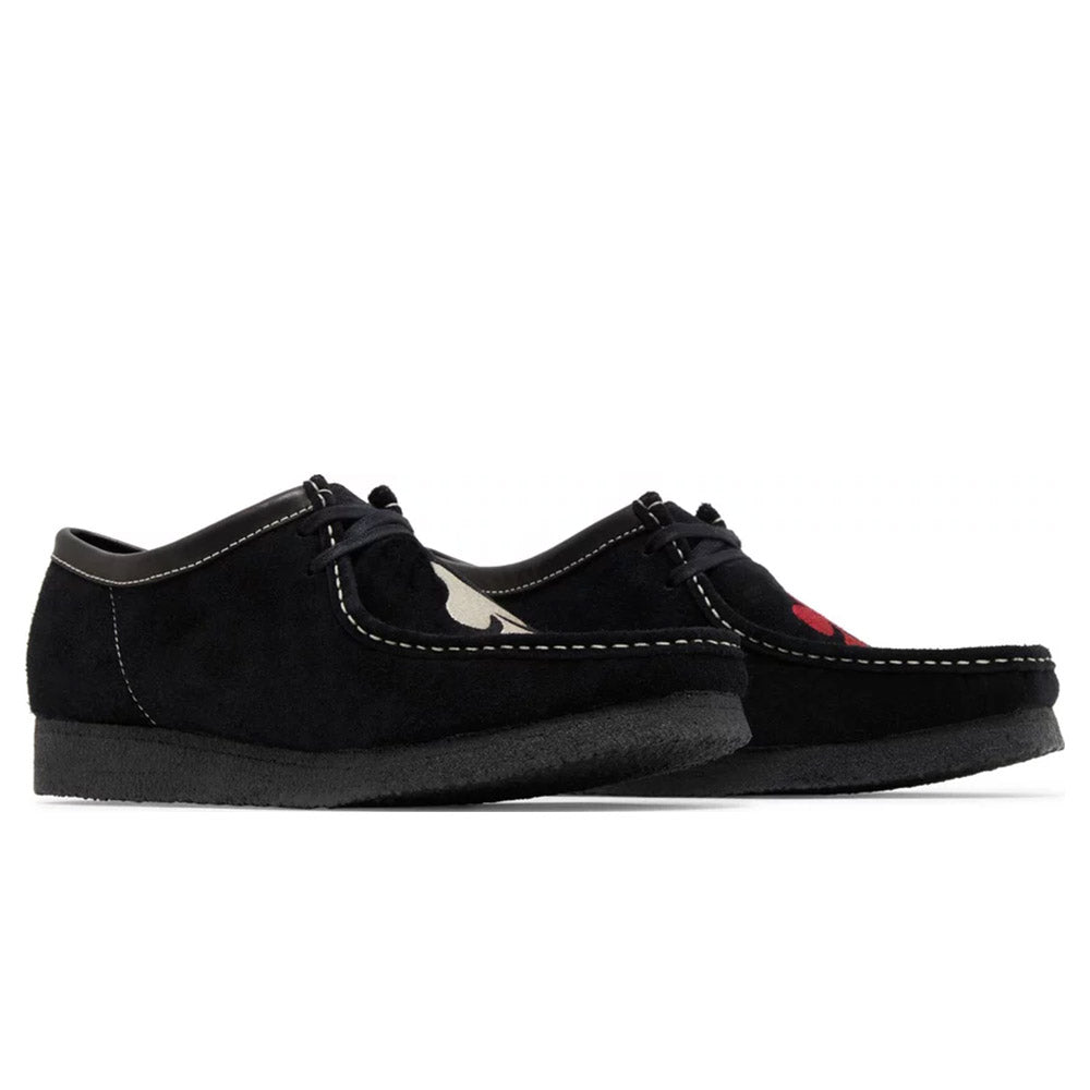 Stussy X Clarks Wallabee Black