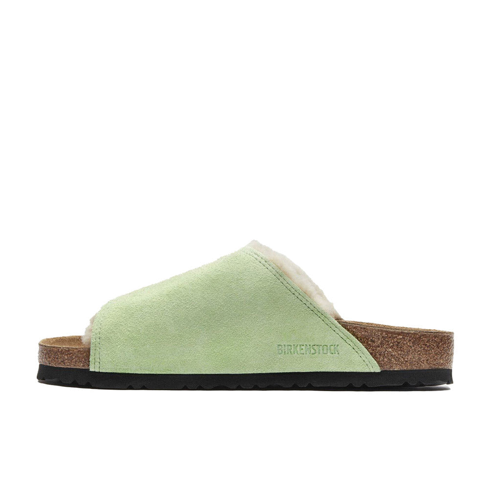Stussy X Birkenstock Solana Vl Shearling Green