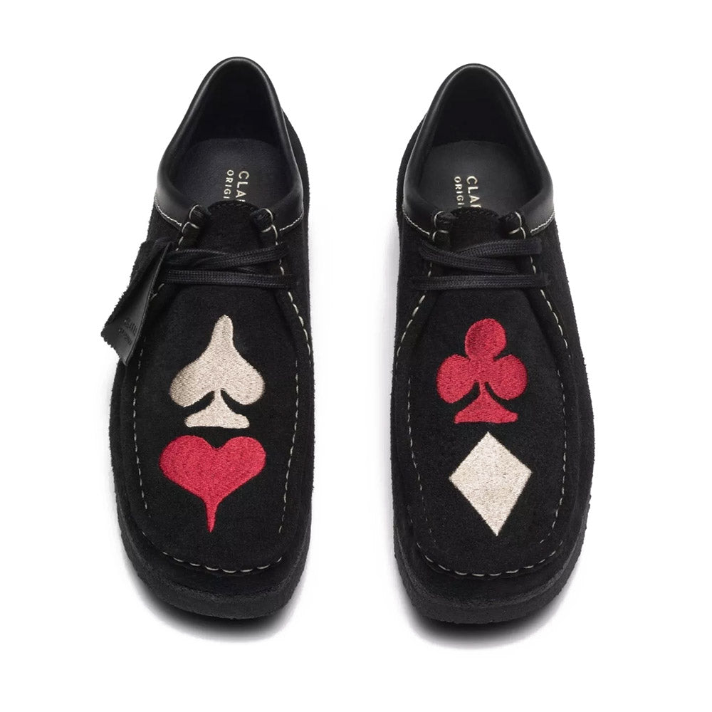 Stussy X Clarks Wallabee Black