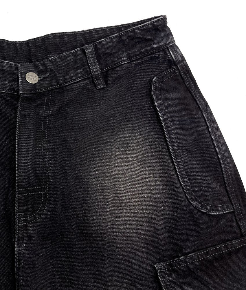 WKND TECHIE DENIM JEANS BLACK