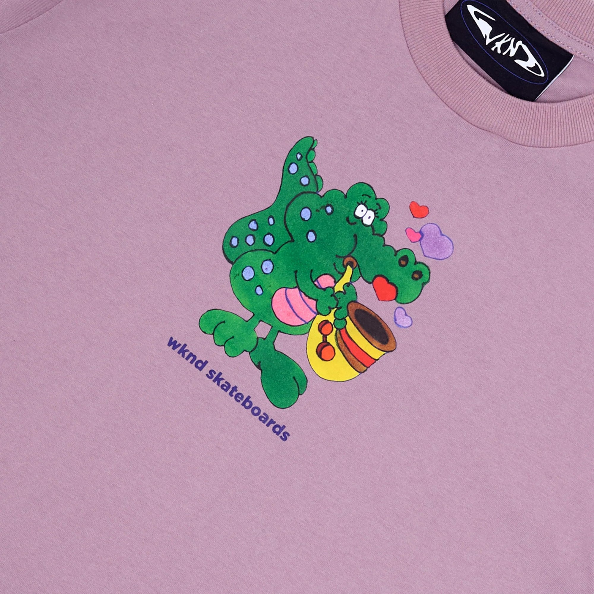 WKND HELLO MARCH TEE PURPLE