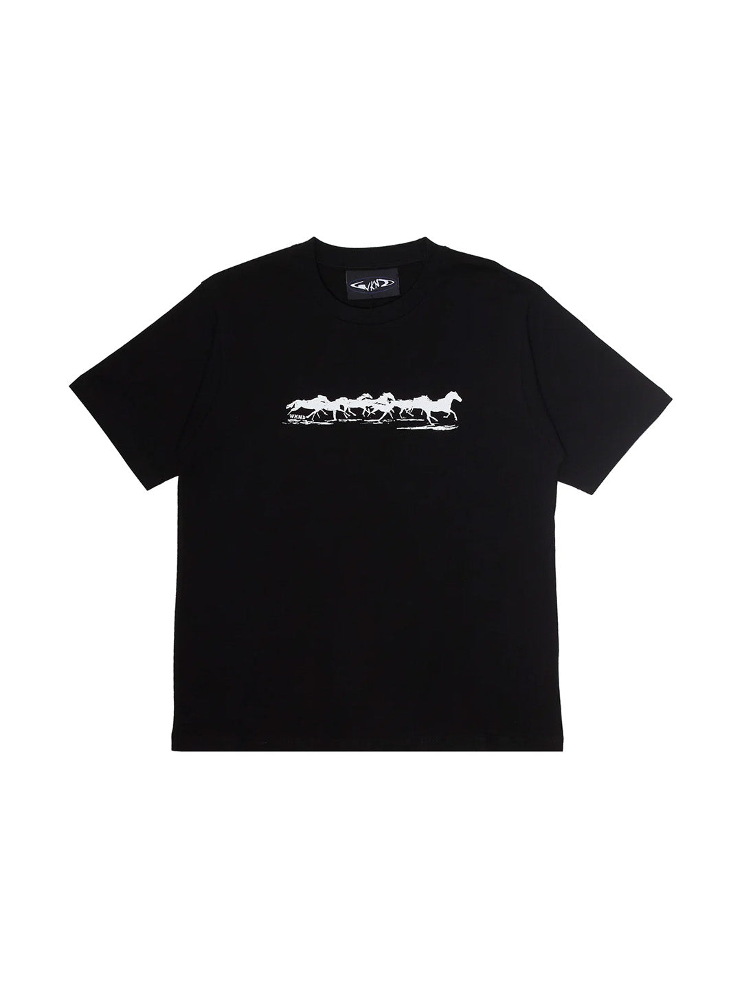 Silver Stallion Tee Black
