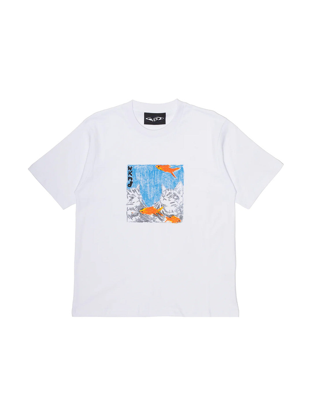 Catfished Tee White