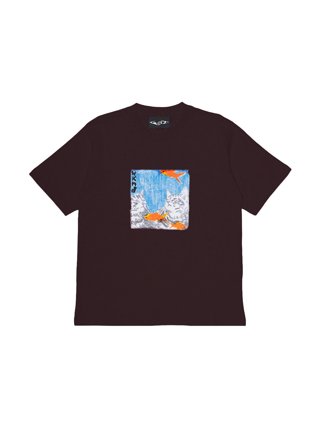 Catfished Tee Brown