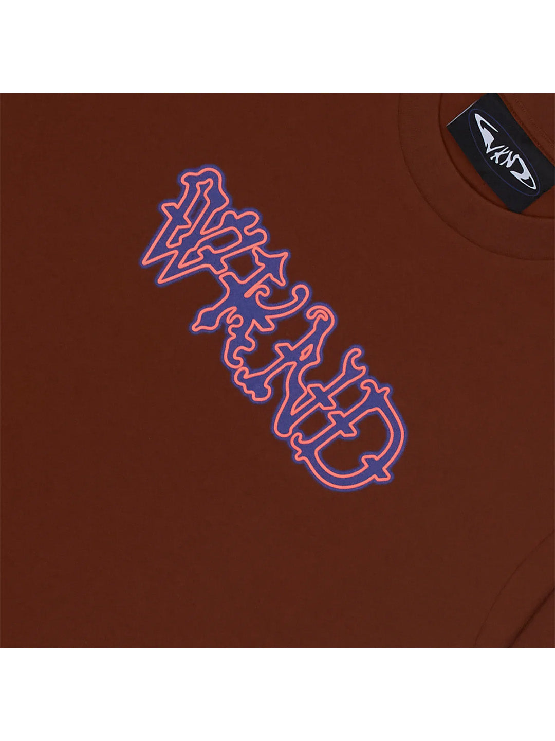 Huldra Script Tee Brown