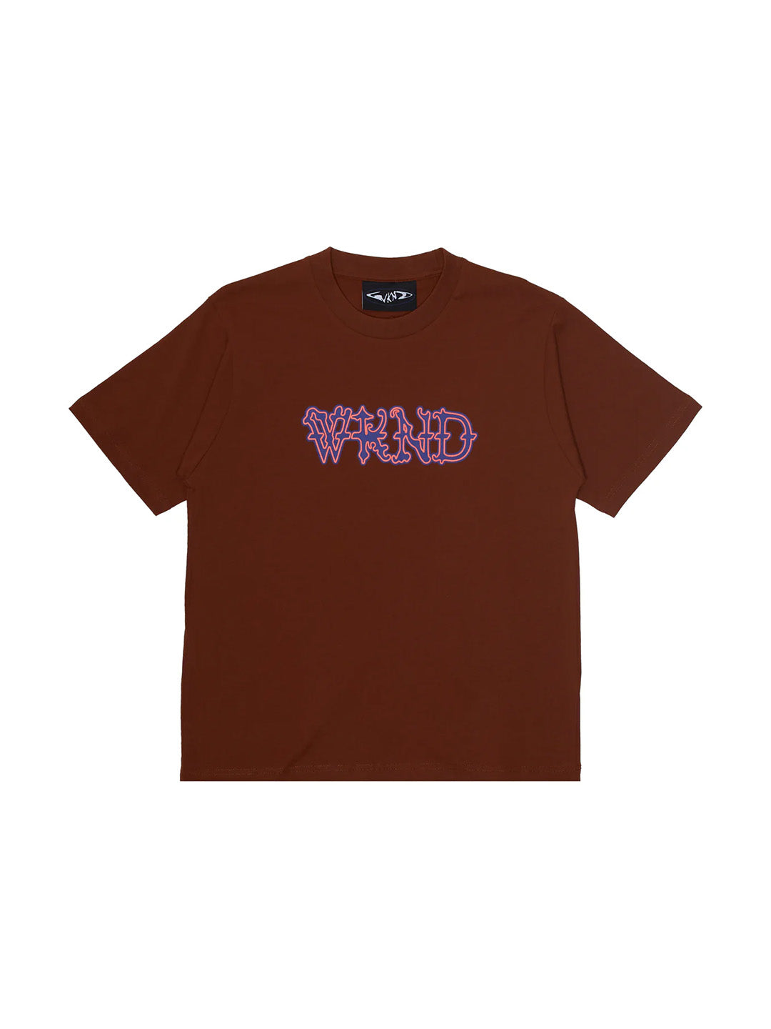 Huldra Script Tee Brown
