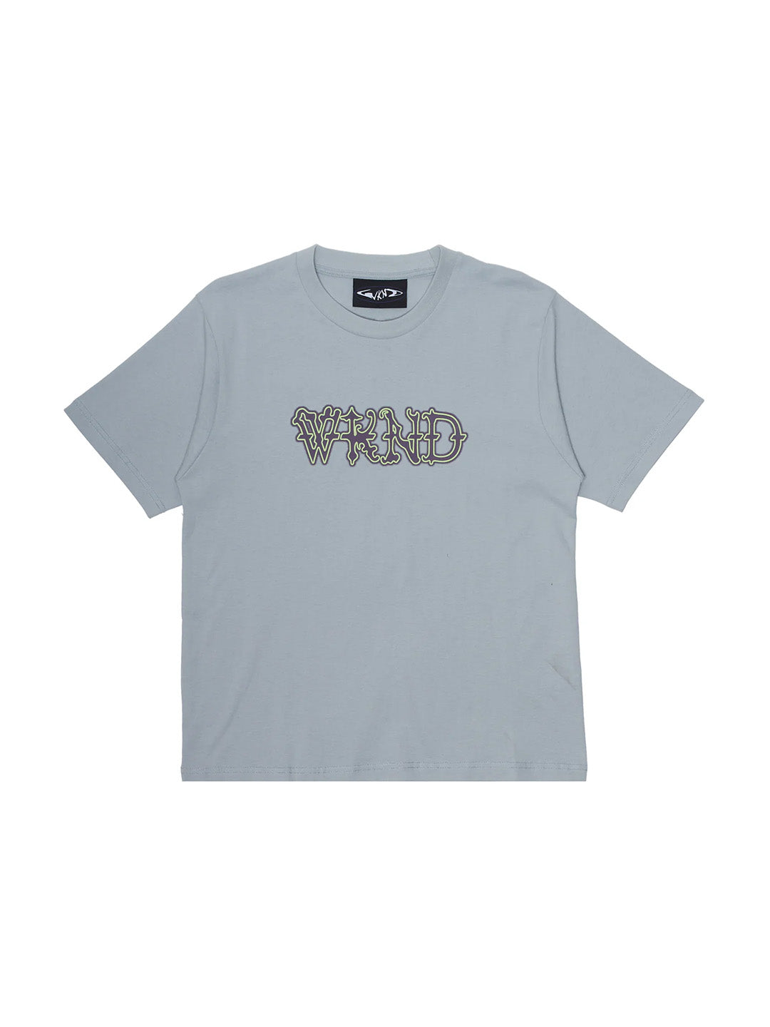 Huldra Script Tee Light Blue
