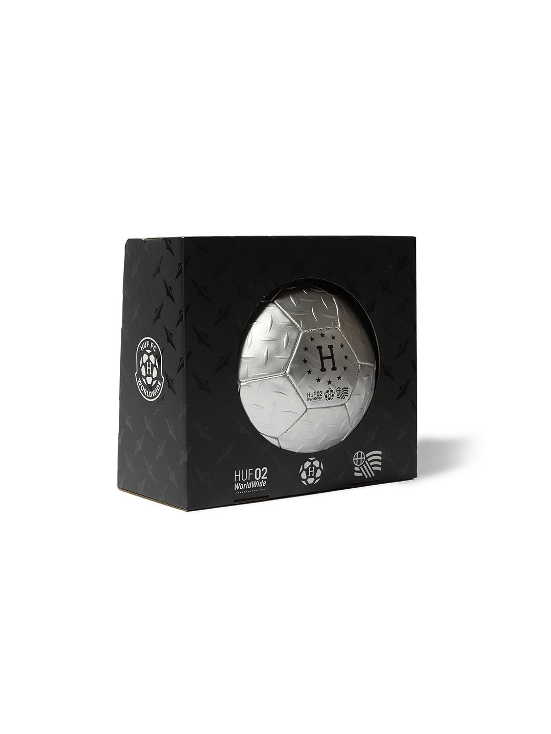 Diamond Plate Ball Silver