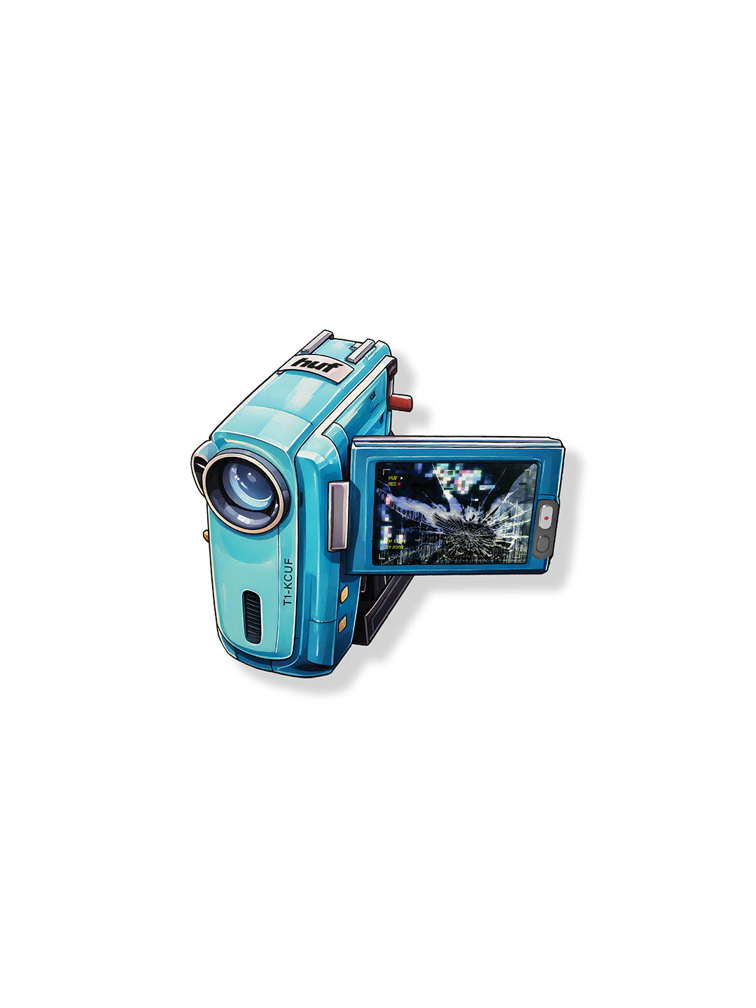 H Cam Sticker