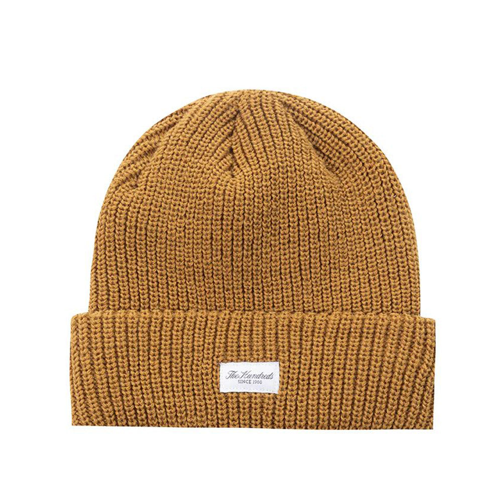 THE HUNDREDS F24 CRISP BEANIE CARAMEL