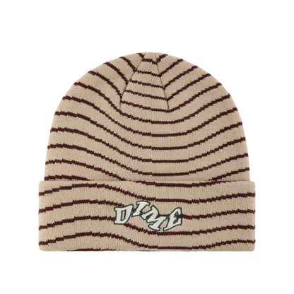 DIME COLLEGE WAVE CUFF BEANIE KHAKI